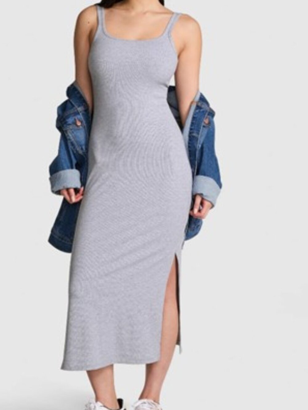 New PINK by Victoria's Secret Bodycon (Booooty!) Midi Dress - Size Medium